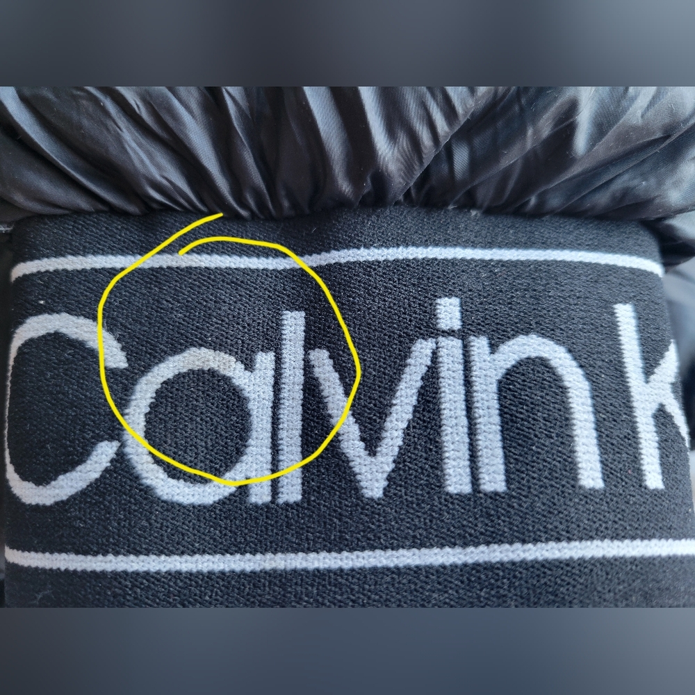 Calvin Klein Down Puffer Jacket Women’s Large Black Hooded Winter Coat NWT Logo - Picture 9 of 14